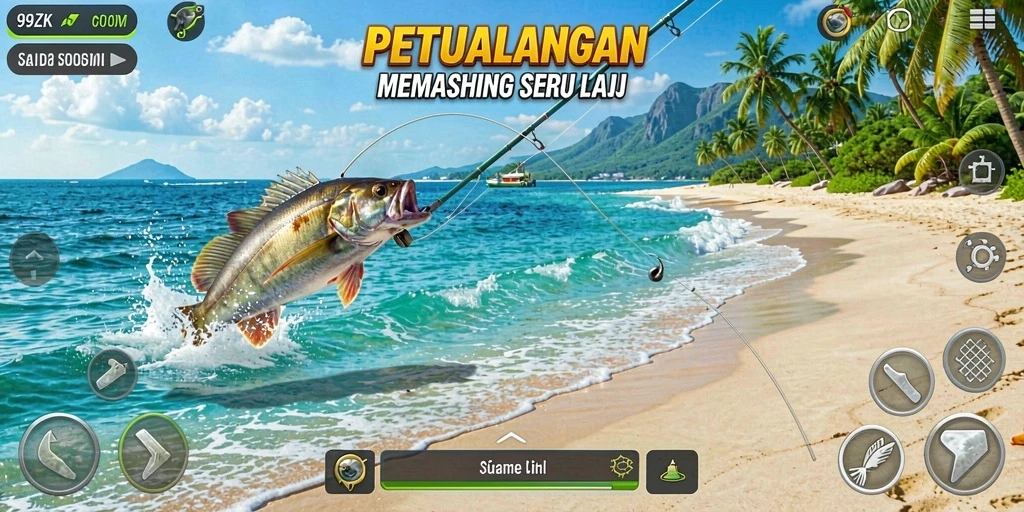 Tangkapan ikan yang spektakuler di dalam game 99ZK.
