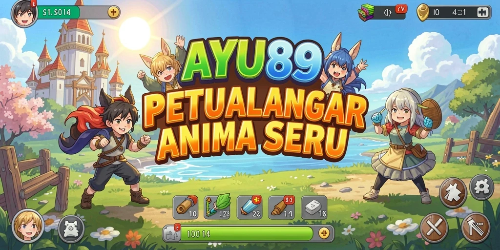 Tampilan gameplay dari AYU89 yang memukau di dunia anime.