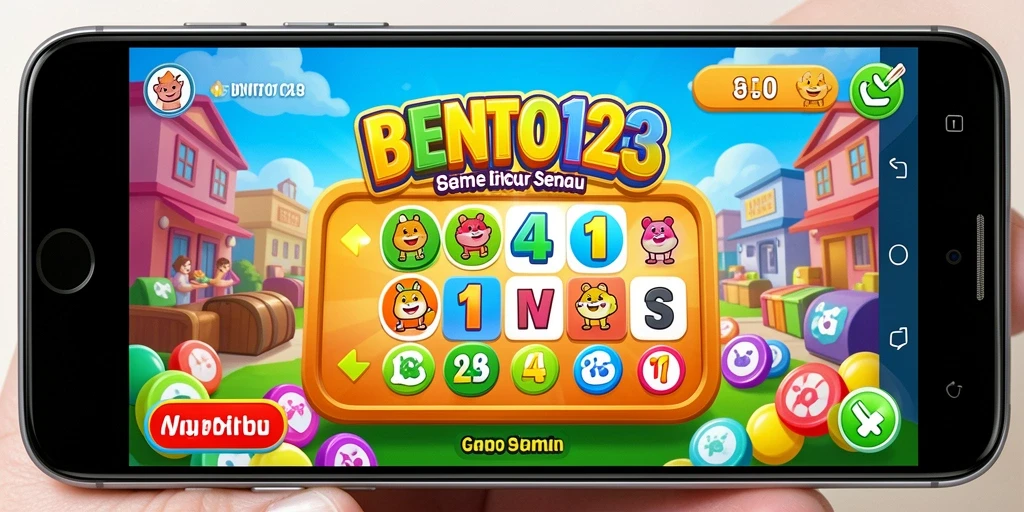 Screenshot BENTO123 menampilkan keseruan gameplay Bingo yang mengasyikkan.