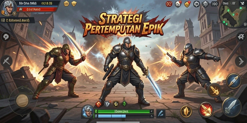 Tampilan menarik dari pertempuran strategis D06 yang mendebarkan.