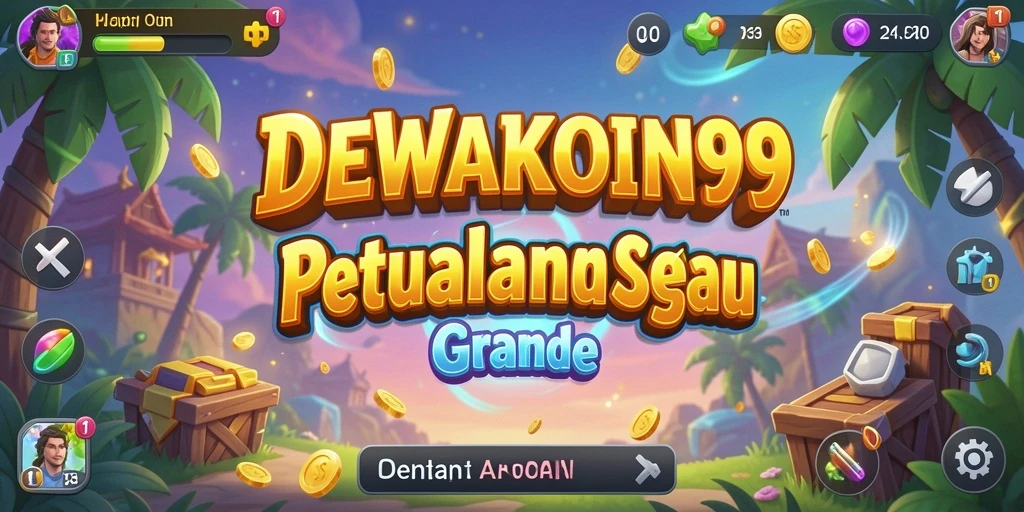 Tampilan gameplay seru dan menantang DEWAKOIN99 yang penuh warna.