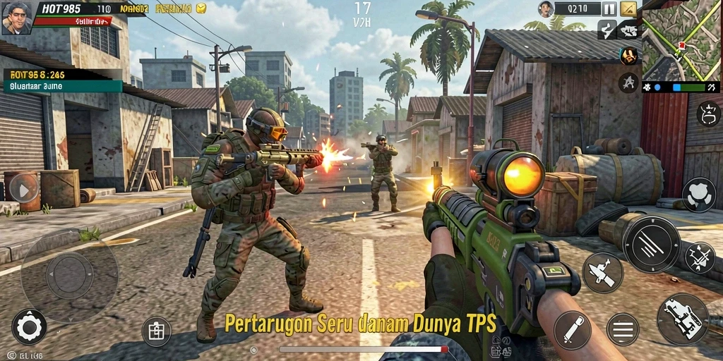 Tangkapan layar dari gameplay seru di HOT985.