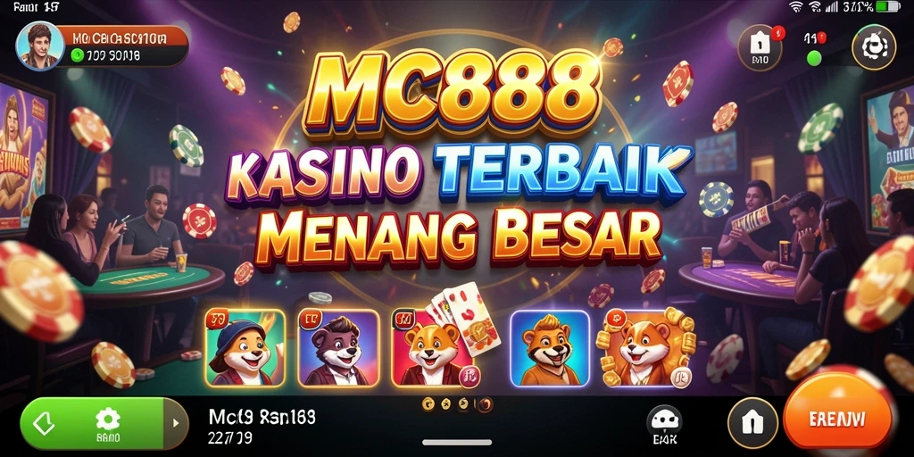Tampilan gameplay menarik dalam MC888 yang penuh aksi Kasino.