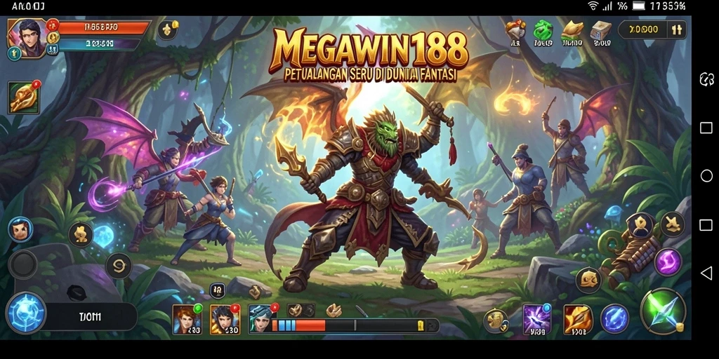 Gameplay seru dan menantang di MEGAWIN188.