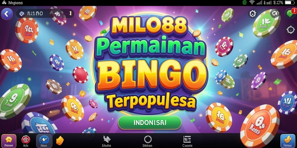 Gameplay seru Bingo di MILO88 dengan grafis menawan.