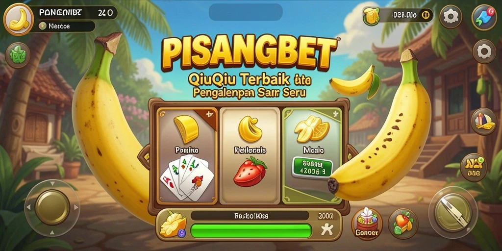 Tampilan screenshot PISANGBET menampilkan aksi seru permainan QiuQiu.