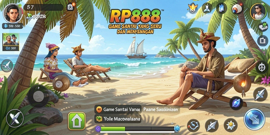 Screenshot gameplay RP888 yang menunjukkan momen seru dan menyenangkan.
