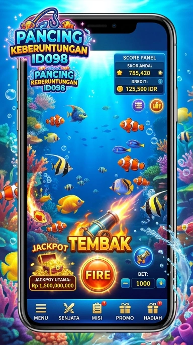 Tampilan utama pusat unduh id098 yang menarik.